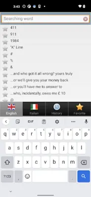 Italian best dict android App screenshot 9