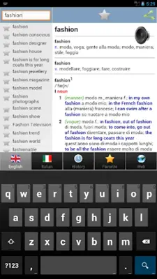 Italian best dict android App screenshot 2